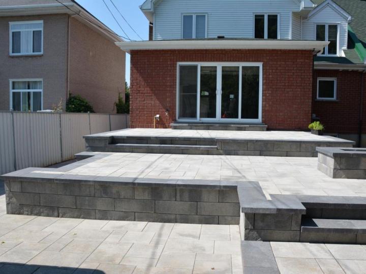 Pose de Pavé uni Laval